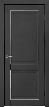 Деканто-2 ДГ Barhat Black (2 филенки) СЕРЕБРО